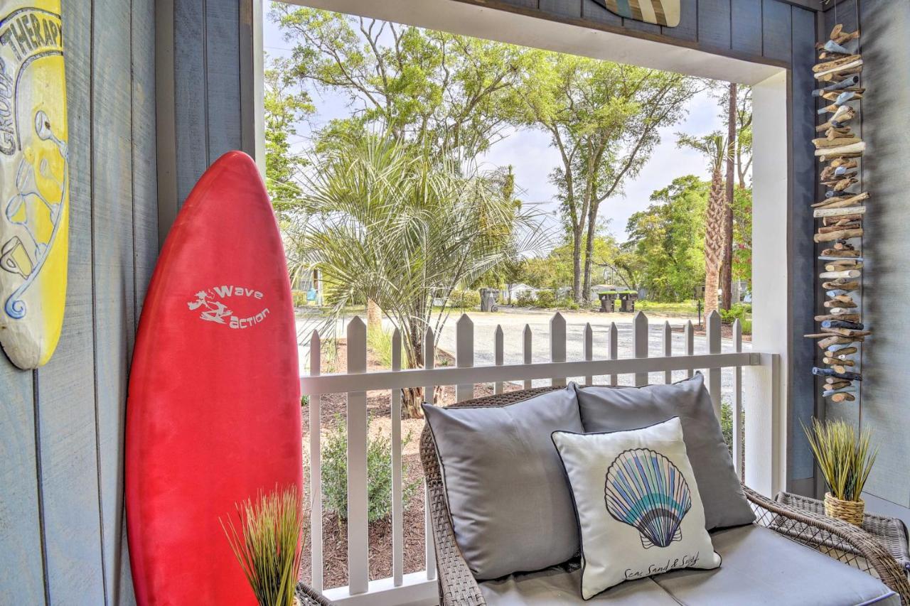 Ocean Isle Beach Home With Shared Lanai And Grill Екстериор снимка